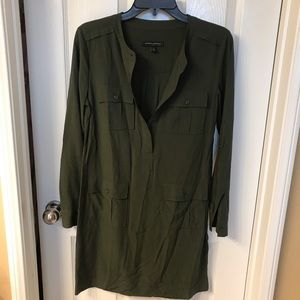 Banana Republic Utility Army Shirt/Dress Size O.